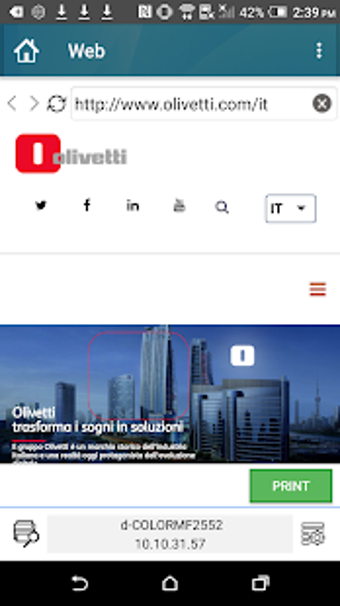 Image 3 for Olivetti Mobile Print