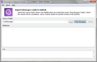 Image 1 for Entourage to Outlook Conv…