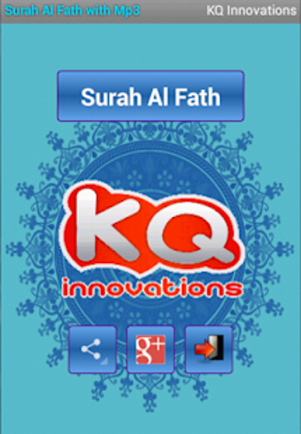 Image 0 for Surah Al Fath with mp3