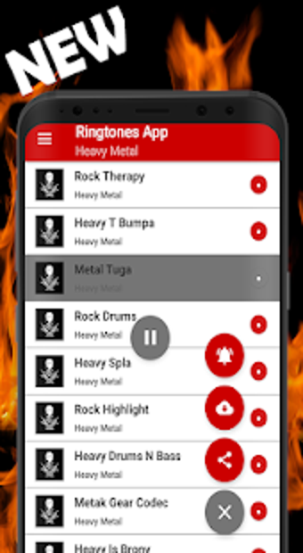 Imagen 1 para Rock Music Metal Ringtone…