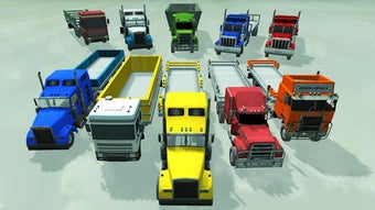 Image 1 for Truck Driving Uphill - Lo…