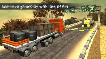 Image 2 for Truck Driving Uphill - Lo…