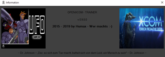 Image 0 for OPENXCOM - TRAINER for Op…