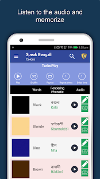Imagen 3 para Speak Bengali : Learn Ben…