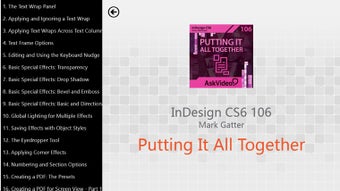 Image 1 for InDesign CS6 106 - Puttin…