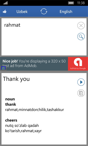 Image 2 for Uzbek English Translator …