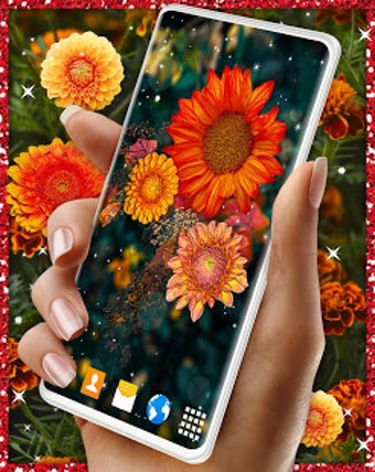 Imagen 3 para Autumn Flowers 4K Live Wa…