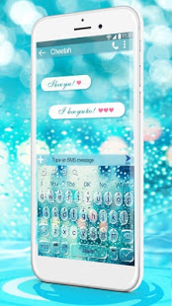 Image 1 for Glass Water Drop Keyboard