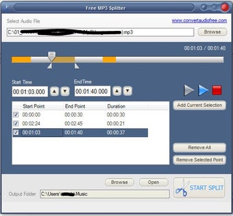 Image 0 for Free MP3 Splitter