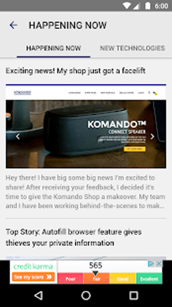Image 2 for Komando.com App