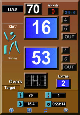 Image 3 for Cricket Scorecard