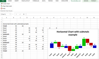 Imagen 0 para Waterfall Chart Studio