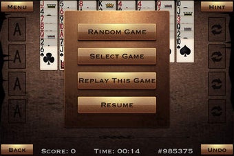 Image 0 for FreeCell for iPhone