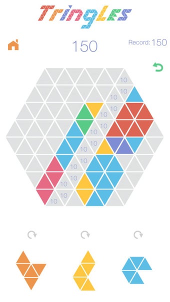 Imagen 1 para Tringles : Triangles game