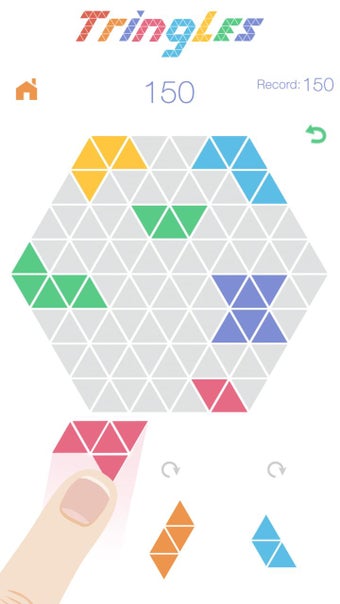 Imagen 1 para Tringles : Triangles game