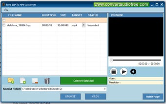 Imagen 0 para Free 3GP to MP4 Converter