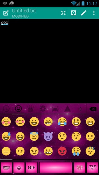 Imagen 0 para Led Pink Emoji Keyboard T…