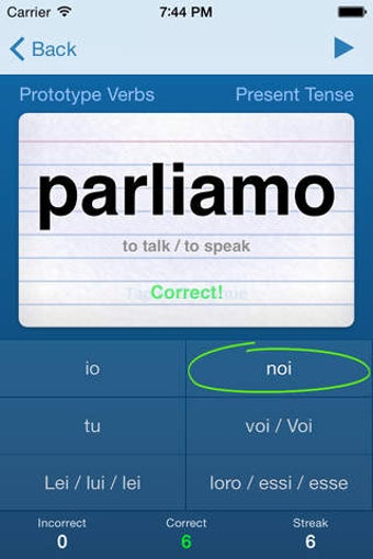 Image 0 for Italian Verb Conjugation …