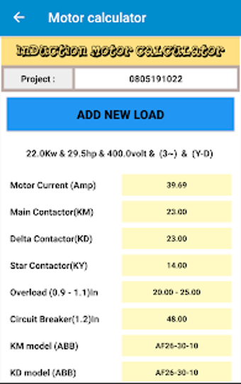Image 0 for Motor Calculator