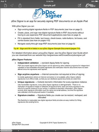 Image 0 for pDoc Signer