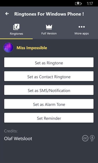 Imagen 1 para Ringtones For Windows Pho…