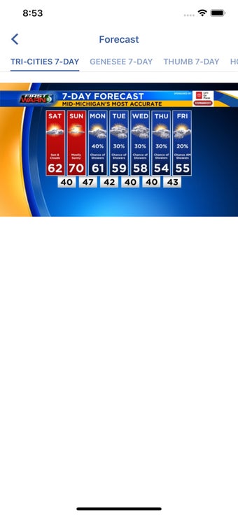 Imagen 2 para WNEM TV5 Weather