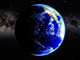 Image 1 for Planet Earth Screen Saver