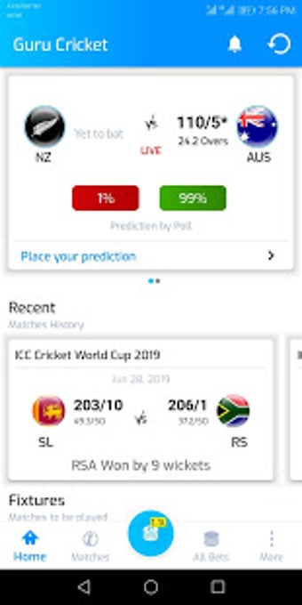Imagen 0 para Guru Cricket - Predict to…