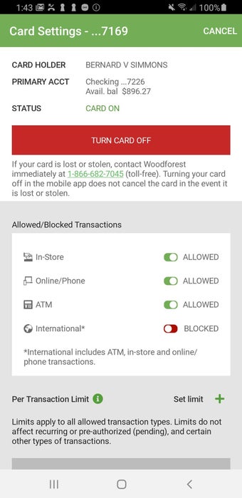 Imagen 6 para Woodforest Mobile Banking