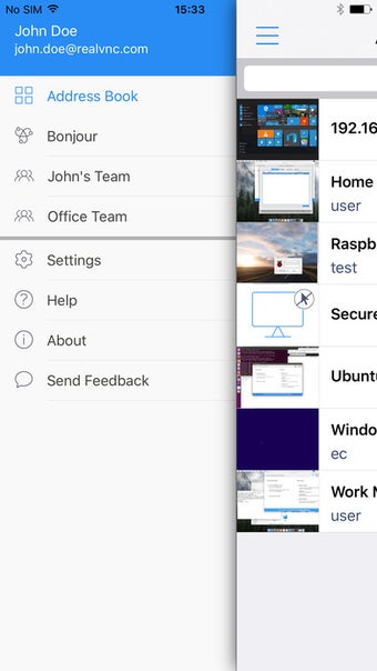 Image 2 for VNC Viewer - Remote Deskt…