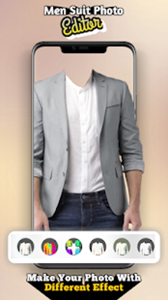 Imagen 2 para Men Suit Photo Editor