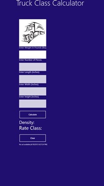 Image 0 for Truck Class Calculator fo…