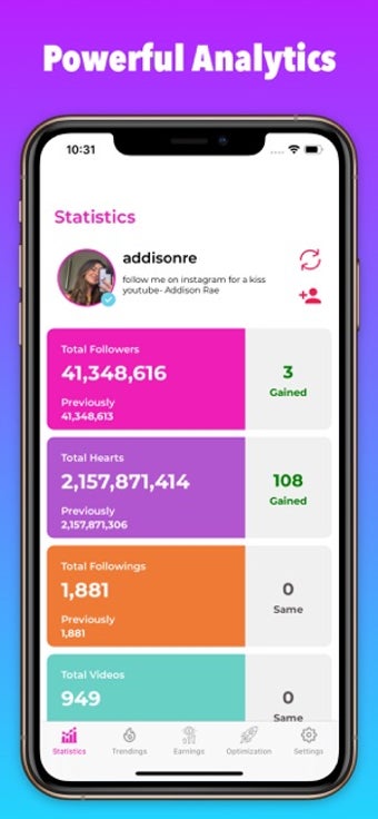 Image 2 for TikFollower Tracker for T…