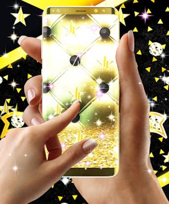 Image 2 for Black gold live wallpaper