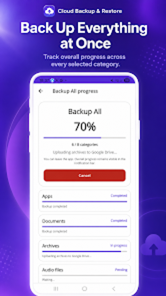 Image 0 for Cloud Backup and Restore