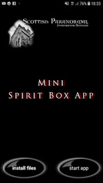 Imagen 0 para SP Mini Spirit Box App