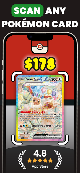 Imagen 0 para Pokemon Card Value Scanne…
