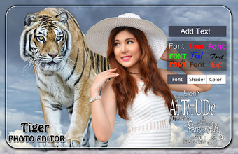 Image 1 for Tiger Photo Editor
