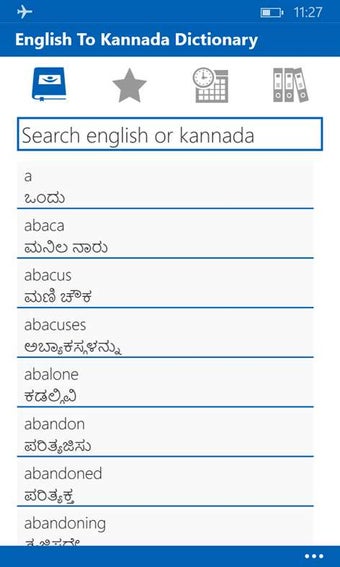 Imagen 2 para English To Kannada Dictio…