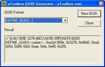 Imagen 0 para uToolbox GUID Generator T…
