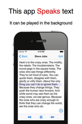 Image 0 for iTextSpeaker : text-to-sp…