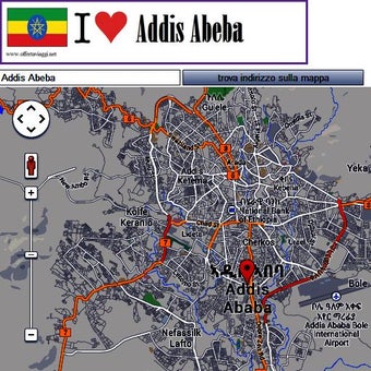 Image 0 for Addis Ababa map