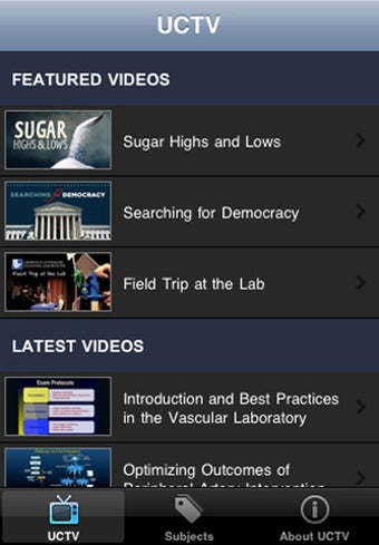 Imagen 1 para UCTV Videos and Podcasts