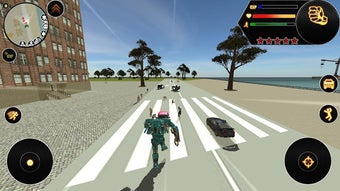 Imagen 0 para Futuristic Robot Flying B…