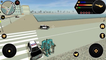 Imagen 1 para Futuristic Robot Flying B…