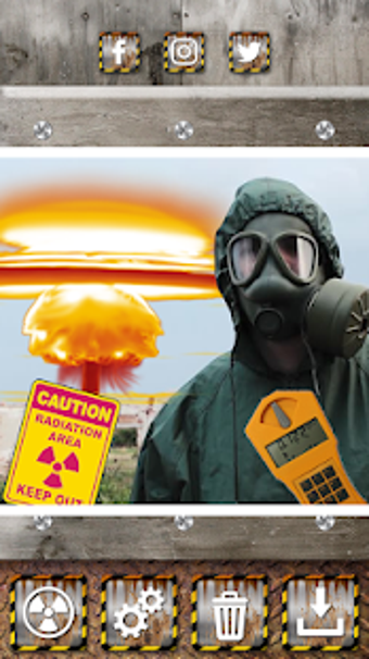 Image 0 for Gas Mask Photo Editor