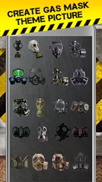 Imagen 3 para Gas Mask Photo Editor