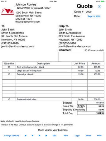Imagen 0 para Simple Price Quote