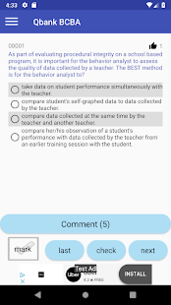 Image 2 for BCBA Exam Prep Qbank