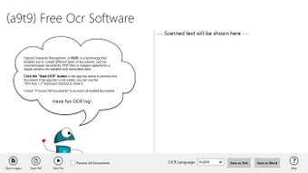 Imagen 1 para (a9t9) Free OCR Software …